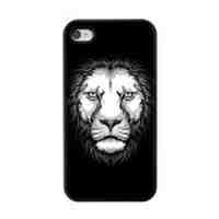 Plastic Phone Case for iPhone 4 4s - Lion