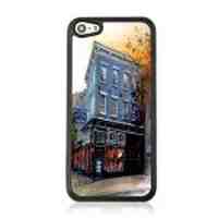 Hotel Building Protective Plastic Back Case for iPhone 5c