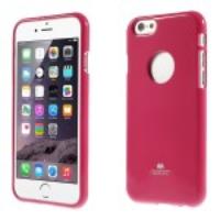 Mercury Glitter Powder TPU Back Case for iPhone 6 Plus - Rose