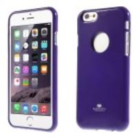 Mercury Glitter Powder Jelly TPU Case for iPhone 6 Plus - Purple