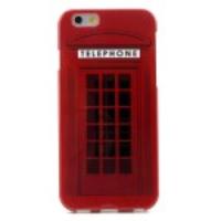 Red Telephone Box TPU Case Shell for iPhone 6