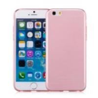 MOMAX Clear Twist 0.6mm TPU Gel Case for iPhone 6 - Pink