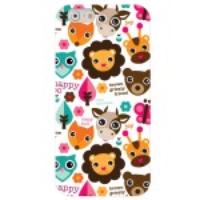 Lofter IML TPU Protective Case for iPhone 6 - Happy Animals & Trees