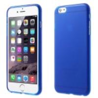 Protective Matte TPU Case for iPhone 6 Plus - Blue