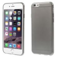 0.6mm Anti-fingerprint TPU Gel Case for iPhone 6 - Grey