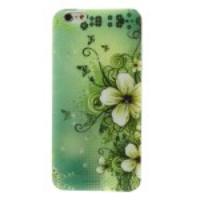 Flying Butterfly & Flower TPU Protective Case for iPhone 6 Plus