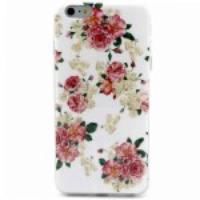 Bloomy Roses TPU Cover Case for iPhone 6 Plus