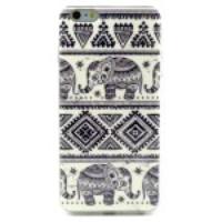 Tribal Elephants Soft TPU Case for iPhone 6 Plus