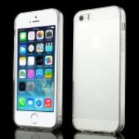 Double-sided Matte TPU Gel Case for iPhone 5s 5 - Transparent