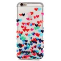 Embossed Flying Hearts TPU Case for iPhone 6 4.7 inch