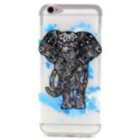 Embossed Tribal Elephant TPU Gel Case for iPhone 6 4.7 inch