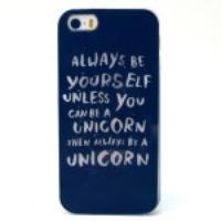 Quotes Pattern TPU Case for iPhone 5s 5