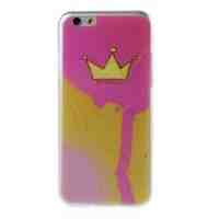 Slim TPU Shell Case for iPhone 6 / 6s - Princess Crown