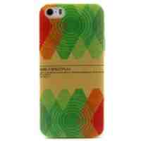 Geometric Figure TPU Protective Case for iPhone 5 5s