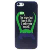 Turtle and Quote TPU Protective Case for iPhone 5 5s