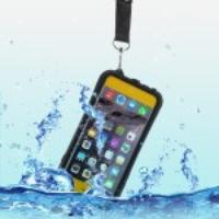 Waterproof Case Shell for iPhone 6 Plus 5.5 Inch - Yellow