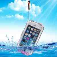 IPX8 40m Professional Waterproof Housing Case for iPhone 6 Plus - Purple