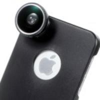 Fisheye Lens Cellphone Camera for iPhone 5/5s with Case