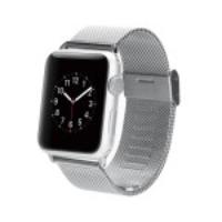 ROCK Stainless Steel Wristband Watch Band for Apple Watch 42mm - Silver