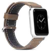 HOCO Genuine Leather Watch Band Wristband for Apple Watch 42mm - Brown