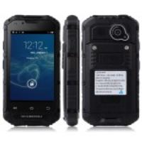 Black Discovery V6 Waterproof Dustproof Shockroof Smartphone, Android 4.2.2 4.0-inch RAM 512MB ROM 4GB