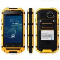 Yellow Discovery V6 Waterproof Dustproof Shockroof Smartphone, Android 4.2.2 4.0-inch RAM 512MB ROM 4GB