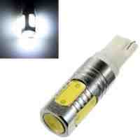 T10 SMD COB 5-LED 7.5W 12V Car Turn Signal LED Light Parking Lamp - Cool White