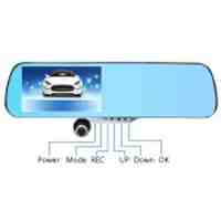 1080P GPS Dual Lens Car DVR Recorder 5-inch Rearview Mirror Android WIFI (PZ917)