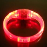 2-LED Sound Control Flashing Bracelet GG707 - Red Light