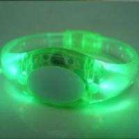 2-LED Sound Control Flashing Bracelet GG707 - Green Light