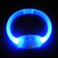 2-LED Sound Control Flashing Bracelet GG707 - Blue Light