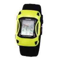 SKMEI Car Shape Students Electronic Watch with Calendar/Stop Watch - Yellow