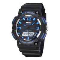 SKMEI Waterproof Analog-Digital Outdoor Watch with Stop Watch / Date / Week - Blue