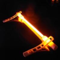 Orange Shell LED Light Bar for Bicycle Safe Driving