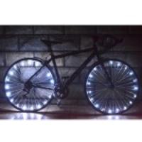 Waterproof LED Bicycle Safety Wheel Light - White