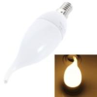 E14 4.5W 180 Degree 16-LED 2835 Tail LED Candle Bulb Light White Shell - Warm White