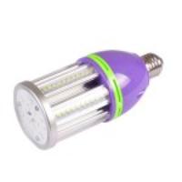 E27 15W 1275-1425Lumens 2835 SMD 84-LED Corn Light Lamp Bulb LED-6031 - Purple Shell / Warm White Light