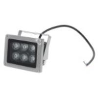 AC85-265V 6W 6-LED Waterproof IP65 Landscape Lighting LED Flood Light - White