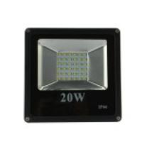 20W 36-LED SMD5730 2200-2500LM IP66 LED Floodlight Lamp (Black Shell) - Warm White