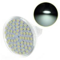 MR16 60-LED 3528 SMD LED Spot Light 3.5W 350LM for Commercial Home Lighting - Cool White (6000-6500K)