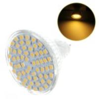 MR16 60-LED 3528 SMD LED Spot Light 3.5W 350LM for Commercial Home Lighting - Warm White (3000-3500K)