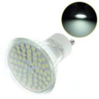 GU10 3528 60-LED 3.5W 350LM LED Spot Light Bulb Lamp - White (6000-6500K)