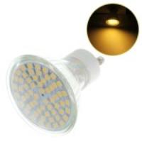 GU10 3528 60-LED 3.5W 350LM LED Spot Light Bulb Lamp - Warm White (3000-3500K)