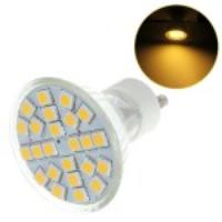 GU10 5050 24-LED 4W 360LM LED Spot Light Bulb Lamp - Warm White (3000-3500K)