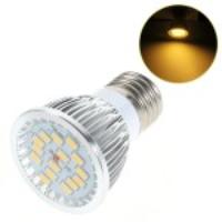 E27 15-LED 5730 SMD LED Lamp Bulb Spotlight 6W 540LM AC 85-265V - Warm White (3000-3500K)