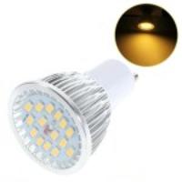 GU10 15-LED 5730 SMD LED Bulb Spotlight 6W 540LM AC 85-265V - Warm White (3000-3500K)