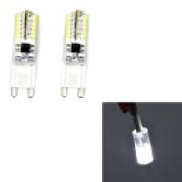 2Pcs 3W G9 48-led 3014SMD 150-170LM LED Corn Light - Cool White