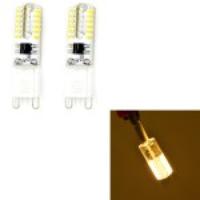 2Pcs 3W G9 48-led 3014SMD 150-170LM LED Corn Light - Warm White