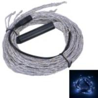 10.8W 180-LED String Lights for Christmas Wedding Party - White