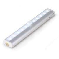 Motion Sensor Closet Cabinet Light 10-LED Shaking Sensor LED Lamp